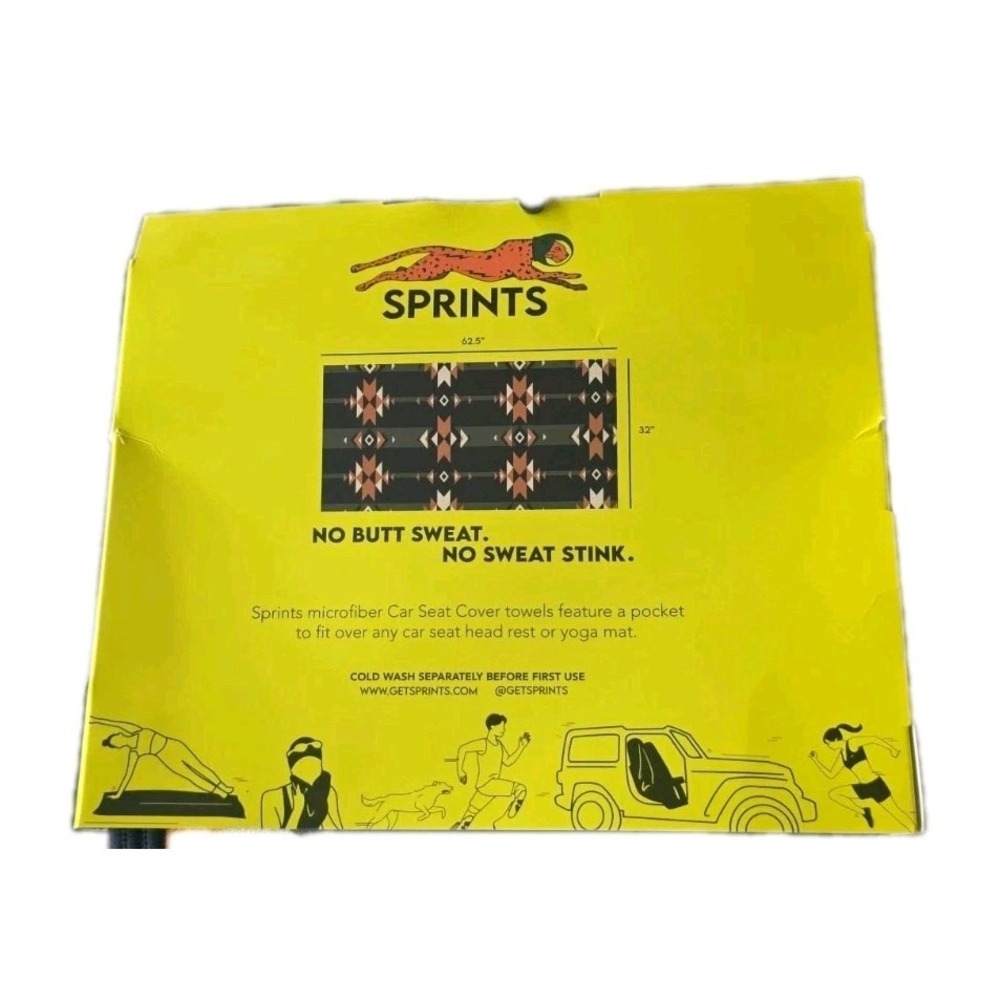 Athletic Running Towel, Full-Sized, Car Seat Cover - Steppes Frontier - Picture 7 of 7